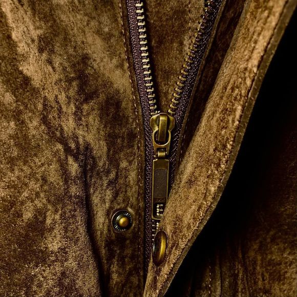 NEVADA Men’s Brown 100% Suede Leather Jacket (Size M- 38-40) - Picture 5 of 16